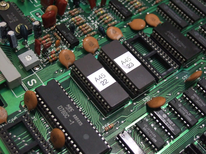 フェアリーランドストーリー(基板表面・拡大画像) -アーケード フェアリーランドストーリー(基板表面・拡大画像) -アーケード