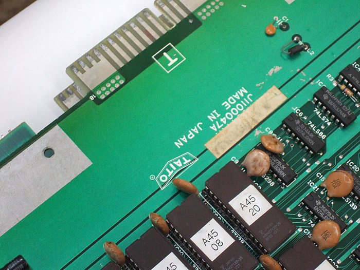 フェアリーランドストーリー（基板表面・拡大画像） -アーケード